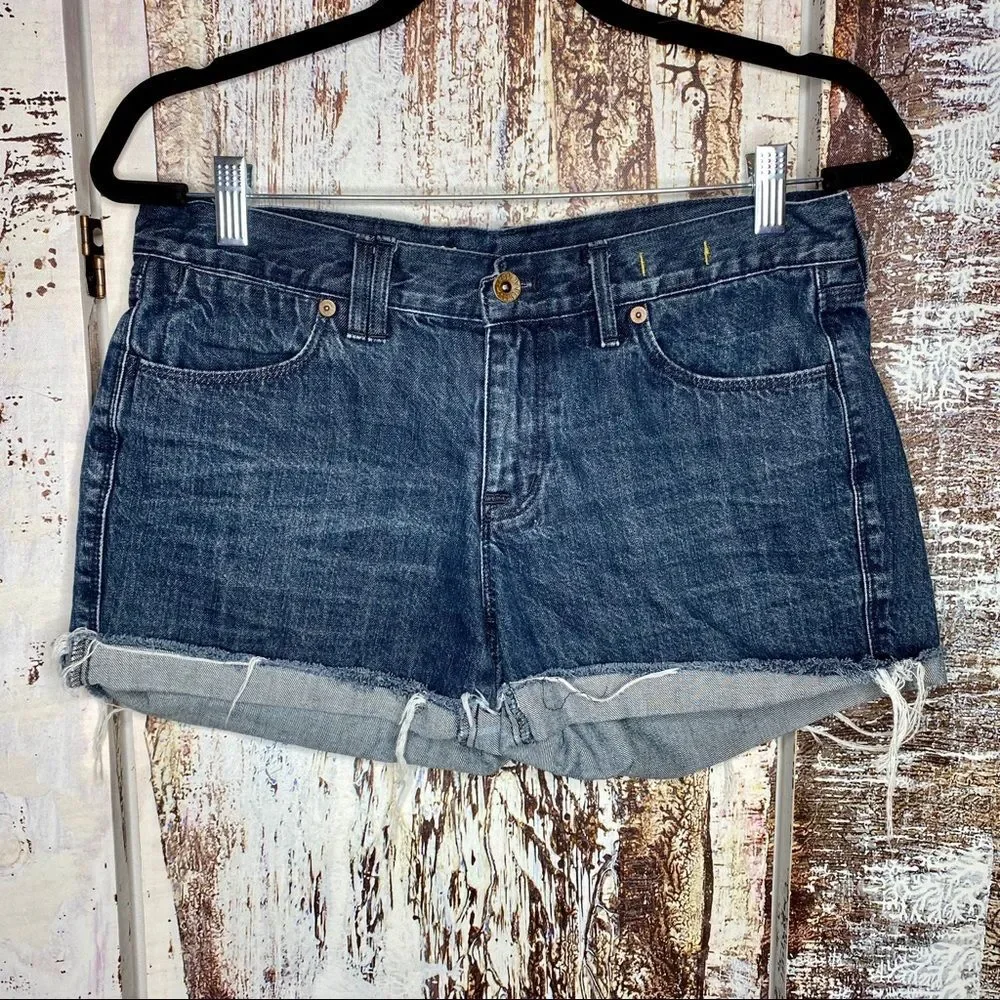 Madewell cuffed denim
